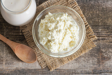 Organic Cow or buffalo colostrum, cooked and uncooked in glass bowl, strengthens the immune system