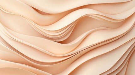 Smooth and Seamless Pastel Peach Wallpaper Texture for Backgrounds