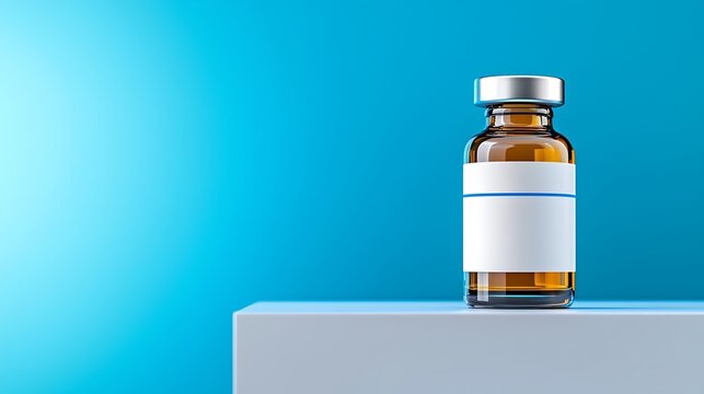 Close-up view of vaccine administration in clean healthcare setting