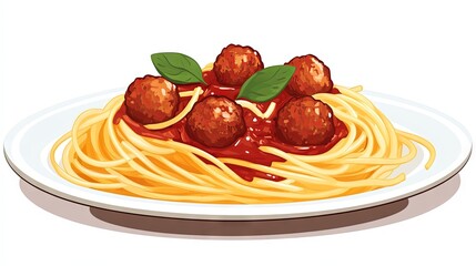 Hearty Italian Spaghetti and Meatballs