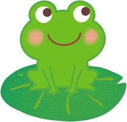 cartoon frog