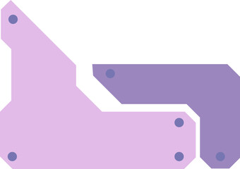 Retro Rainbow Wavy Corner 