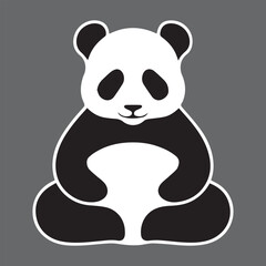 panda vector design art