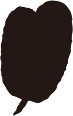 Vertical Dialog Speech Bubble doodle
