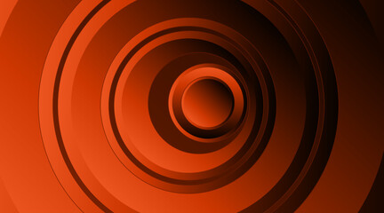 3d circular shape geometric background design | Abstract background design for flyer, futuristic, banner, texture | Modern abstract geometric  vector design  with dark red color