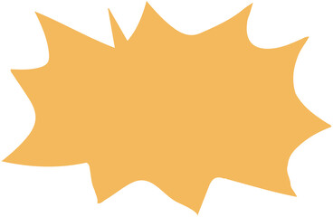 Explosion dialog bubble 
