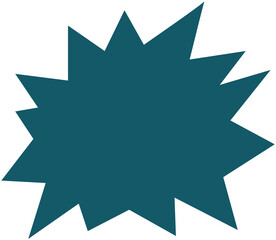 Explosion dialog bubble 
