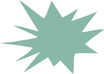 Explosion dialog bubble 
