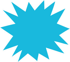 Explosion dialog bubble 
