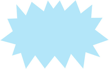 Explosion dialog bubble 
