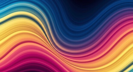 Fototapeta premium Liquid Dreamscape: A captivating abstract artwork, a vibrant palette of colors swirl and flow, forming a mesmerizing symphony of fluid lines and captivating hues.