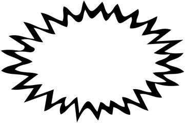 Explosion Comic Bubble
