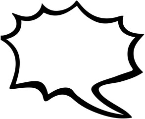 Explosion Comic Bubble
