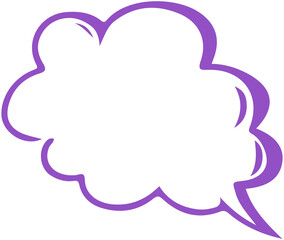 Dialog bubble pop art design
