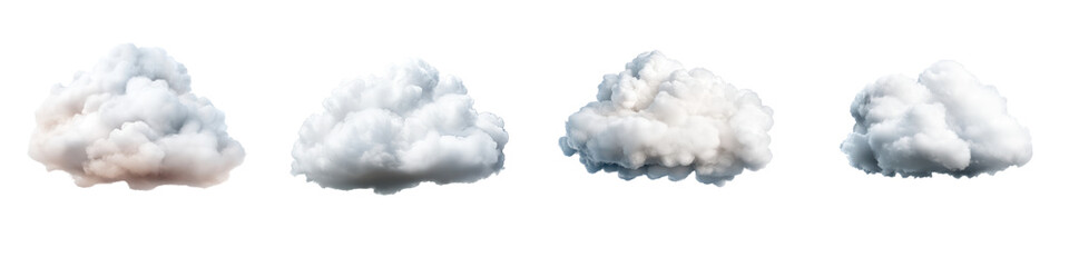 Soft clouds with faint silver linings create elegant and peaceful atmosphere