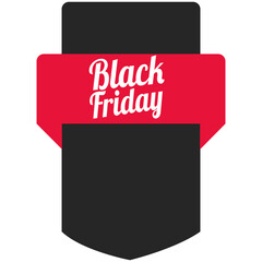 Black friday sale banners red and dark