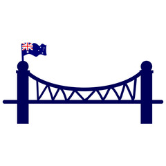 City golden gate bridge, Australia Days