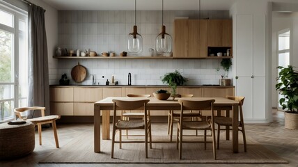 scandinavian modern style interior home design