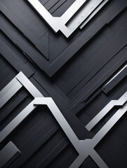 Obraz premium black and white background