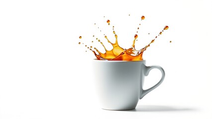 Coffee Splash Art, Coffee Drip, Espresso Art