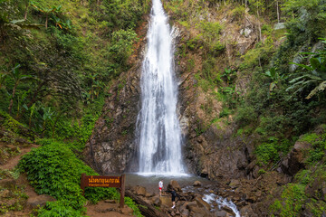 Obraz premium Khun Korn Waterfall in northern Thailand