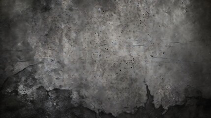 Fototapeta premium Abstract Grey and Black Textured Canvas Painting