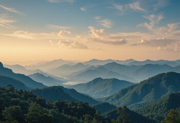 Fototapeta premium natural mountain views