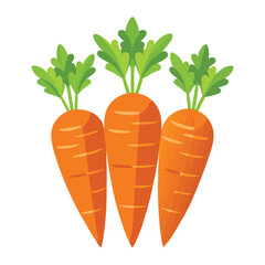 carrots with leaves