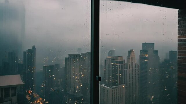 Light Rainfall in the Park