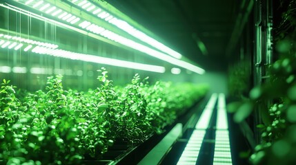 Indoor Vertical Farming: Green Revolution Under LED Lights