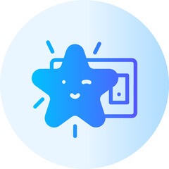 Night Lamp gradient icon