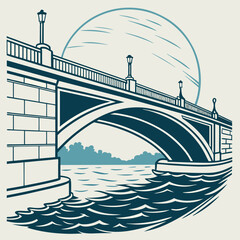 bridge over the water