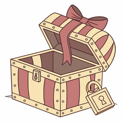 gift box with ribbon