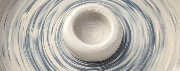 Obraz premium Hands shaping a clay vase on a pottery wheel with precision