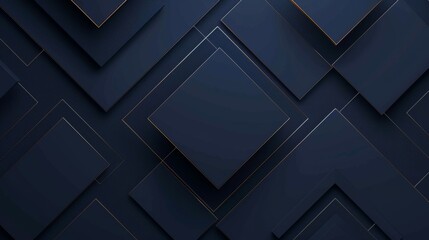 Fototapeta premium Abstract Dark Blue Diamond Pattern Wallpaper