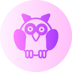 owl gradient icon