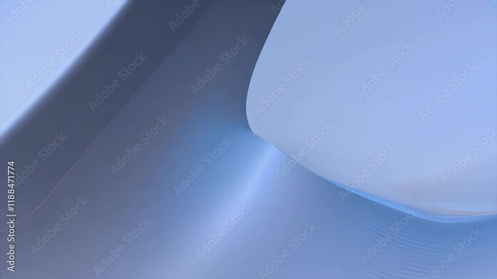 Wall mural abstract 3d background line blue abstract background shape wave wavy art design pattern illustration