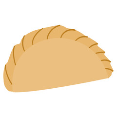 Pastel food icon illustrations, indonesia food