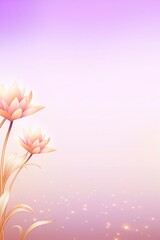 gold lotus flower pattern in purple background