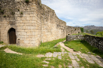 the medieval castle of Lindoso, municipality of Ponte da Barca, district of Viana do Castelo, Portugal