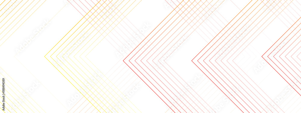 Poster Modern Abstract Hexagonal Pattern. Gradient Geometric Network Design. Molecular structures in technology, wallpaper background. Hexagonal concept technology, banner