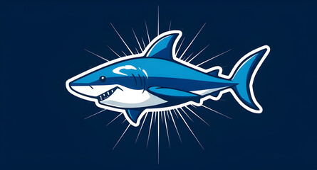 Obraz premium shark in the sea