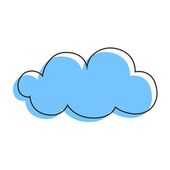 blue cloud element