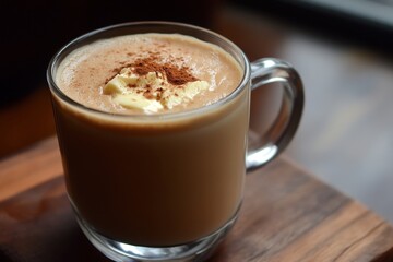 Keto drink with grass fed butter