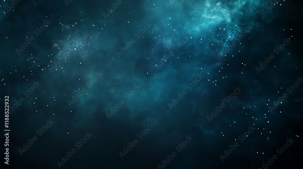 Poster deep space nebula background