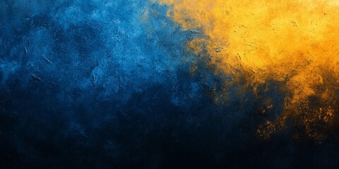 Obraz premium Blue and yellow grainy pattern with soft noise overlay, perfect for abstract backgrounds and digital artwork, comic book style