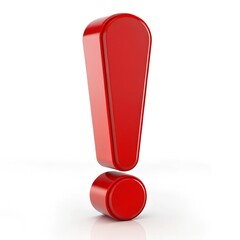 exclamation  caution icon design template on white background.
