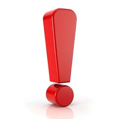 exclamation  caution icon design template on white background.
