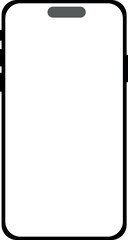 smartphone icon, illustration