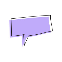 bubble speech element